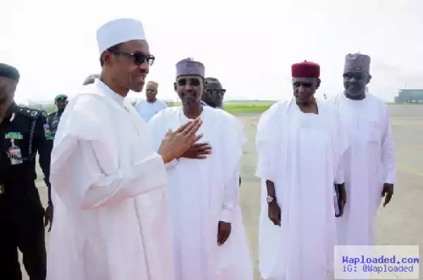 Photos: Buhari Leaves State House For Home Town